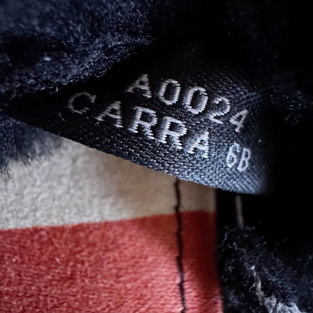 Coach Carra Black Logo Furry Slippers Size 6B - Picture 6 of 7